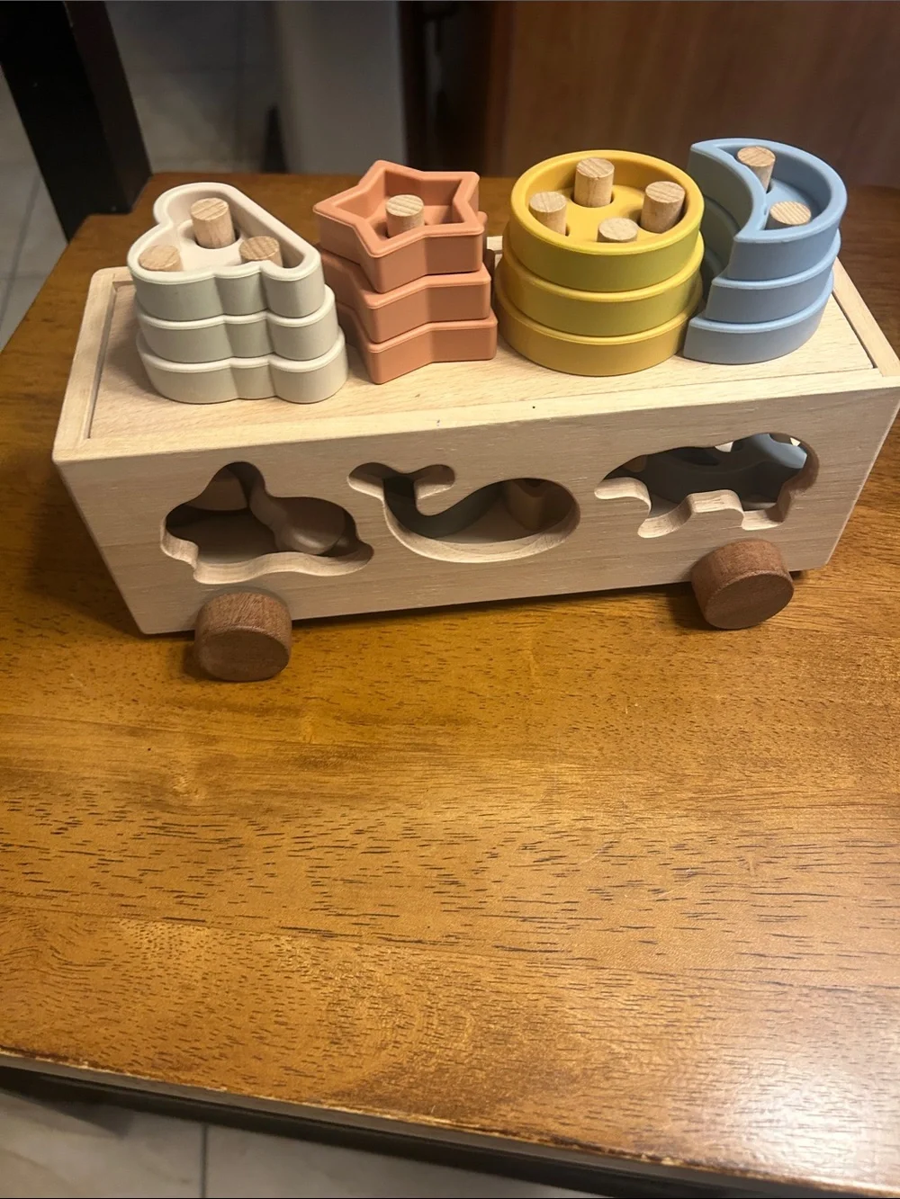 Montessori Shape Sorting Toys-Sorting Car